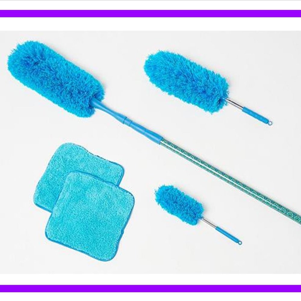6PC Microfiber Duster Set - 100 inch - Extendable